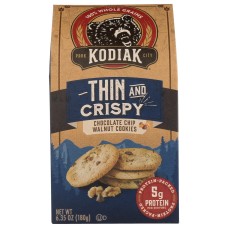 KODIAK: Thin and Crispy Chocolate Chip Walnut Cookies, 6.35 oz
