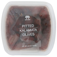 DIVINA: Pitted Kalamata Olives, 5.8 oz
