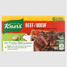 KNORR: Beef Bouillon 6 Cubes, 2.2 oz KNORR: Beef Bouillon 6 Cubes, 2.2 oz