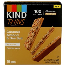 KIND: Caramel Nuts Sea Salt with Peanuts, 7.4 oz