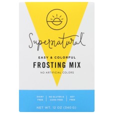 SUPERNATURAL: Big Sky Blue Buttercream Frosting Mix, 12 oz
