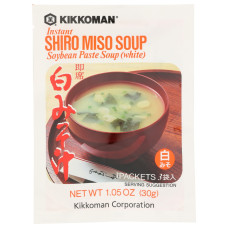 KIKKOMAN: Instant Shiro Miso Soup, 1.05 oz