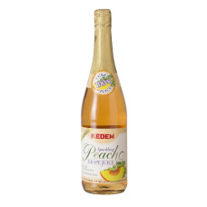 KEDEM: Sparkling Peach Juice, 25.4 oz