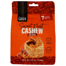 KITCHEN AND LOVE: Sweet Nest Cashew with Dates, 3.5 oz KITCHEN AND LOVE: Sweet Nest Cashew with Dates, 3.5 oz