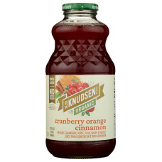 KNUDSEN: Organic Cranberry Orange Cinnamon Juice, 32 fo