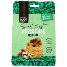 KITCHEN AND LOVE: Sweet Nest Pistachio with Dates, 3.5 oz KITCHEN AND LOVE: Sweet Nest Pistachio with Dates, 3.5 oz