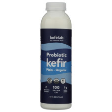 KEFIR LAB: Probiotic Plain Kefir, 16 fo