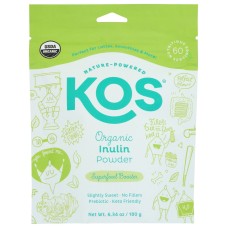 KOS: Organic Inulin Powder, 6.3 oz