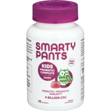 SMARTYPANTS: Kids Prebiotic and Probiotic Immunity Formula Grape, 45 pc