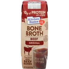 KITCHEN BASICS: Original Beef Bone Broth, 8.25 oz