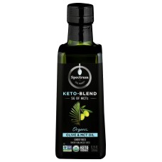 SPECTRUM NATURALS: Keto Blend Organic Olive And MCT Oil, 12.7 oz