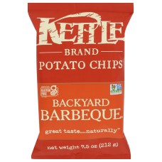 KETTLE FOODS: Backyard Barbecue Potato Chips, 7.5 oz