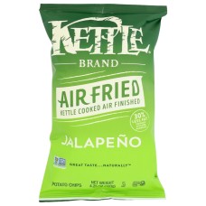 KETTLE FOODS: Air Fried Jalapeno Potato Chips, 4.25 oz