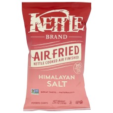 KETTLE FOODS: Air Fried Himalayan Salt Potato Chips, 4.25 oz
