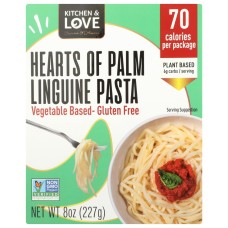 KITCHEN AND LOVE: Hearts of Palm Linguine Pasta, 8 oz
