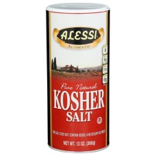 ALESSI: Kosher Salt, 13 oz