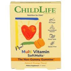 CHILDLIFE: Multi Vitamin SoftMelt Gummies, 27 tb