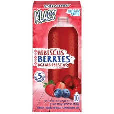 KLASS: Hibiscus Berries Sugar Free 10 Count, 0.7 oz