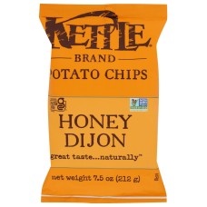 KETTLE FOODS: Honey Dijon Potato Chips, 7.5 oz