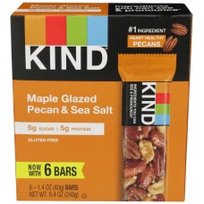 KIND: Maple Glazed Pecan and Sea Salt, 8.4 oz