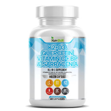 K2 + D3 Quercetin Vitamin C with BP & Sarracenia â Immune Support, Bone Health K2 + D3 Quercetin Vitamin C with BP & Sarracenia â Immune Support, Bone Health
