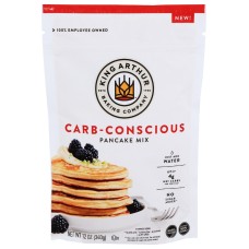 KING ARTHUR: Pancake Mix Carb Conscious, 12 oz