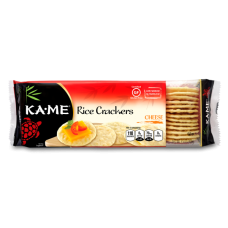 KA ME: Cheese Rice Crackers, 3.5 oz