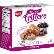 KATZ: Cherry Fritters, 7 oz