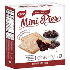 KATZ: Cherry Mini Pies, 5.5 oz