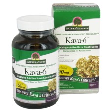 NATURES ANSWER: Kava-6, 90 vc