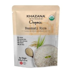 KHAZANA: Rice Basmati Rte, 8.81 oz