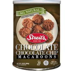 STREITS: Chocolate Chocolate Chip Macaroons, 10 oz