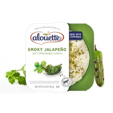 ALOUETTE: Smoky Jalapeno Soft Spreadable Cheese, 6.50 oz