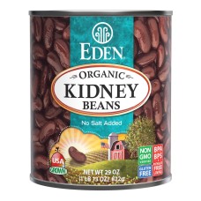 EDEN FOODS: Kidney (dark red) Beans, 29 OZ