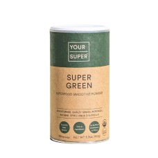 YOUR SUPER: Super Green Powder Mix, 5.3 oz