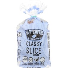 HAPPY CAMPERS GLUTEN FREE: Classy Slice Bread, 16.20 oz