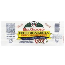 BELGIOIOSO: Fresh Mozarrela Cheese Sliced 8 oz