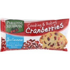 PARADISE MEADOW: Baking Cranberries Julienne Cut , 7 oz