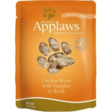 APPLAWS: Cat Food Pouch Chicken Pumpkin, 2.47 oz