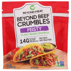 BEYOND MEAT: Beyond Beef Feisty Plant Based Crumbles, 10 oz