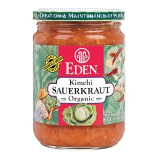 EDEN FOODS: Sauerkraut - Kimchi Organic, 18 OZ