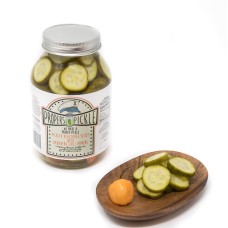 PROPERS PICKLE: Pickled Vegetable Slices with Habanero Chili Peppers, 32 oz