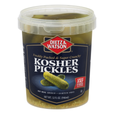 DIETZ AND WATSON: Kosher Pickles, 32 oz
