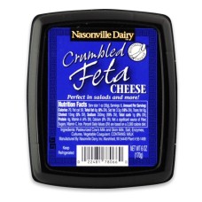 NASONVILLE DAIRY: Crumbled Feta Cheese Plain, 6 oz