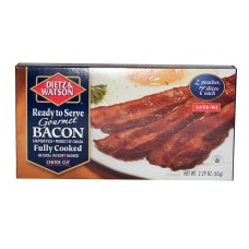 DIETZ AND WATSON: Fully Cooked Gourmet Bacon, 2.29 oz