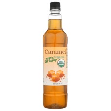 JOE'S SRYRUP: Organic Caramel Syrup, 25.40 oz