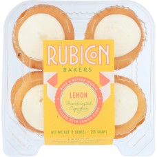 RUBICON BAKERY: Lemon Cupcakes, 9 oz
