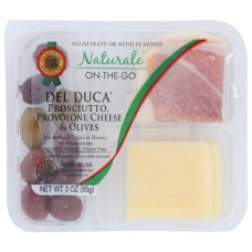 DANIELE: Prosciutto, Provolone Cheese & Olives Snack Pack, 3 oz