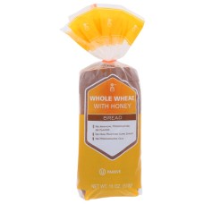 GONNELLA FROZEN: Whole Wheat with Honey Bread, 18 oz