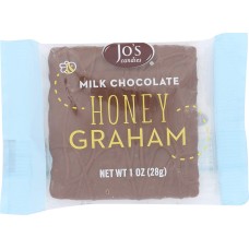 JOS CANDIES: Milk Chocolate Honey Graham, 1 oz